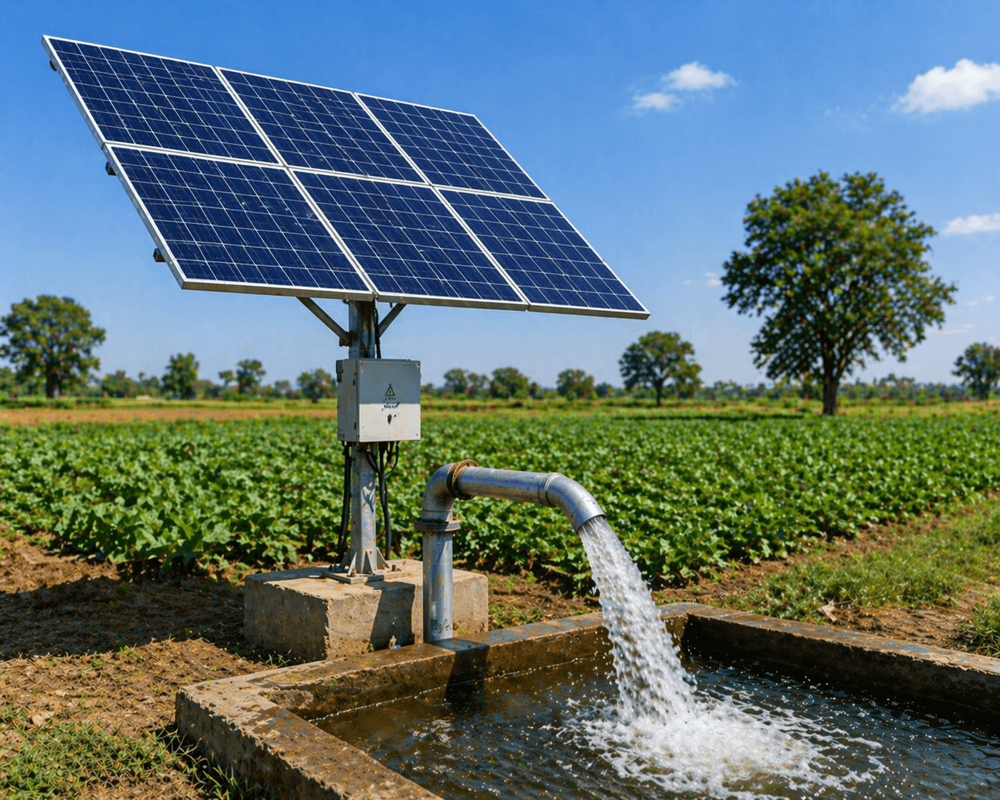 Agricultural Solar Pump